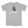 I Have Never Met Napoleon Relaxed Fit T-Shirt (Inspired by Steely Dan) - Silver