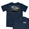 Night Moves Relaxed T-Shirt (Inspired by Bob Segar) - NAVY