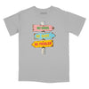 No Shoes No Shirt No Problem Relaxed T-Shirt - SILVER
