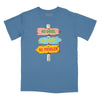 No Shoes No Shirt No Problem Relaxed T-Shirt - SLATE