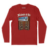 No Static At All Long Sleeve T-Shirt (Inspired by Steely Dan) - Red