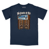 No Static At All Relaxed T-Shirt (Inspired by Steely Dan) - NAVY