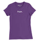 Nope Womens T-Shirt