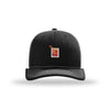 Old Fashioned Icon Structured Trucker - BLACK