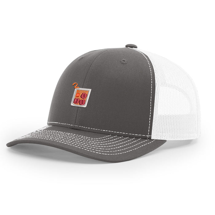 Old Fashioned Cocktail Icon - Structured Trucker