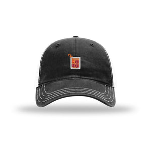 Old Fashioned Cocktail Icon - Soft Mesh Trucker