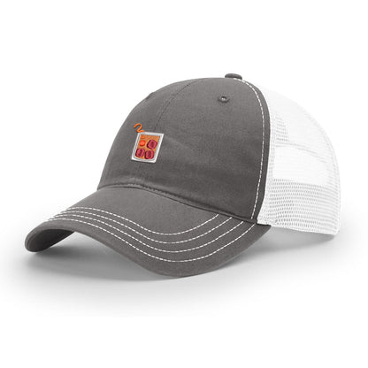 Old Fashioned Cocktail Icon - Soft Mesh Trucker