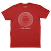Old School Vinyl T-Shirt - Red