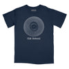 Old School Vinyl Relaxed Fit T-Shirt - Navy