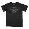 Long Lonesome Highway Relaxed T-Shirt (Inspired by Bob Segar) - BLACK