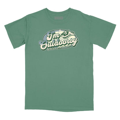 I'm Outdoorsy: Drunk Outdoors Relaxed T-Shirt