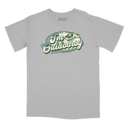I'm Outdoorsy: Drunk Outdoors Relaxed T-Shirt