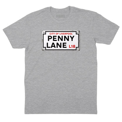 Penny Lane Street Sign T-Shirt (Inspired by The Beatles)