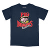 Pig Burgers Relaxed Fit T-Shirt - Navy