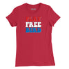 Play Free Bird Colors Womens T-Shirt - Red