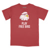 Play Free Bird Relaxed Fit T-Shirt - Brick