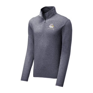 Play Free Bird Triblend Quarter Zip Pullover