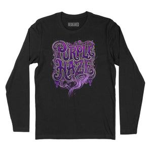 Purple Haze Long Sleeve T-Shirt (Inspired by Jimi Hendrix)