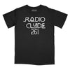 Radio Clyde 261 Relaxed Fit T-Shirt - As Worn by Frank Zappa - Black