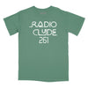 Radio Clyde 261 Relaxed Fit T-Shirt - As Worn by Frank Zappa - Pine