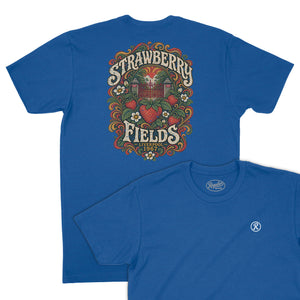 Strawberry Fields T-Shirt (Inspired by the Beatles) — Royal