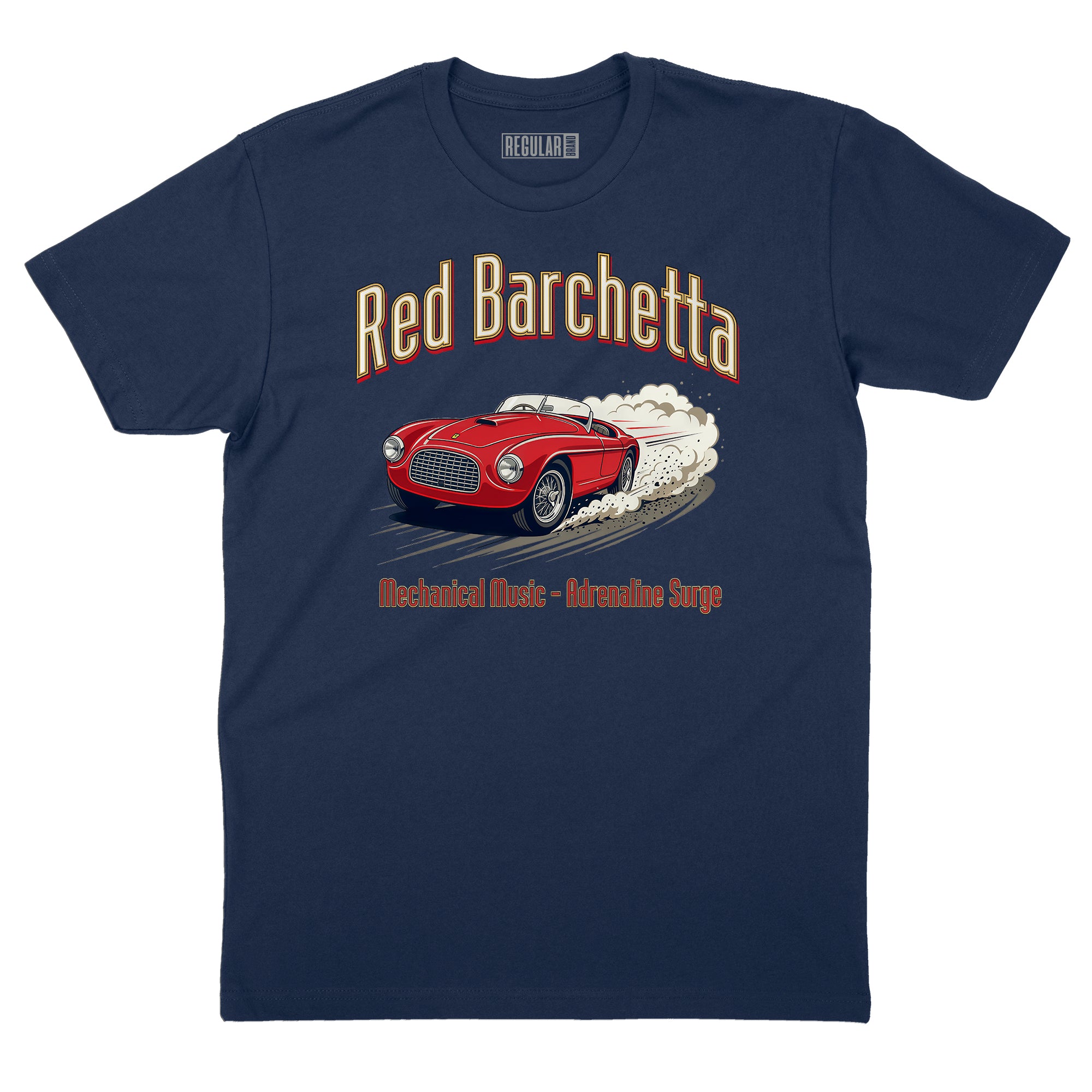 Red Barchetta T-Shirt - Rush Inspired Prog Rock Tee | Regular Brand