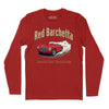 Red Barchetta Long Sleeve T-Shirt (Inspired by RUSH) - Red