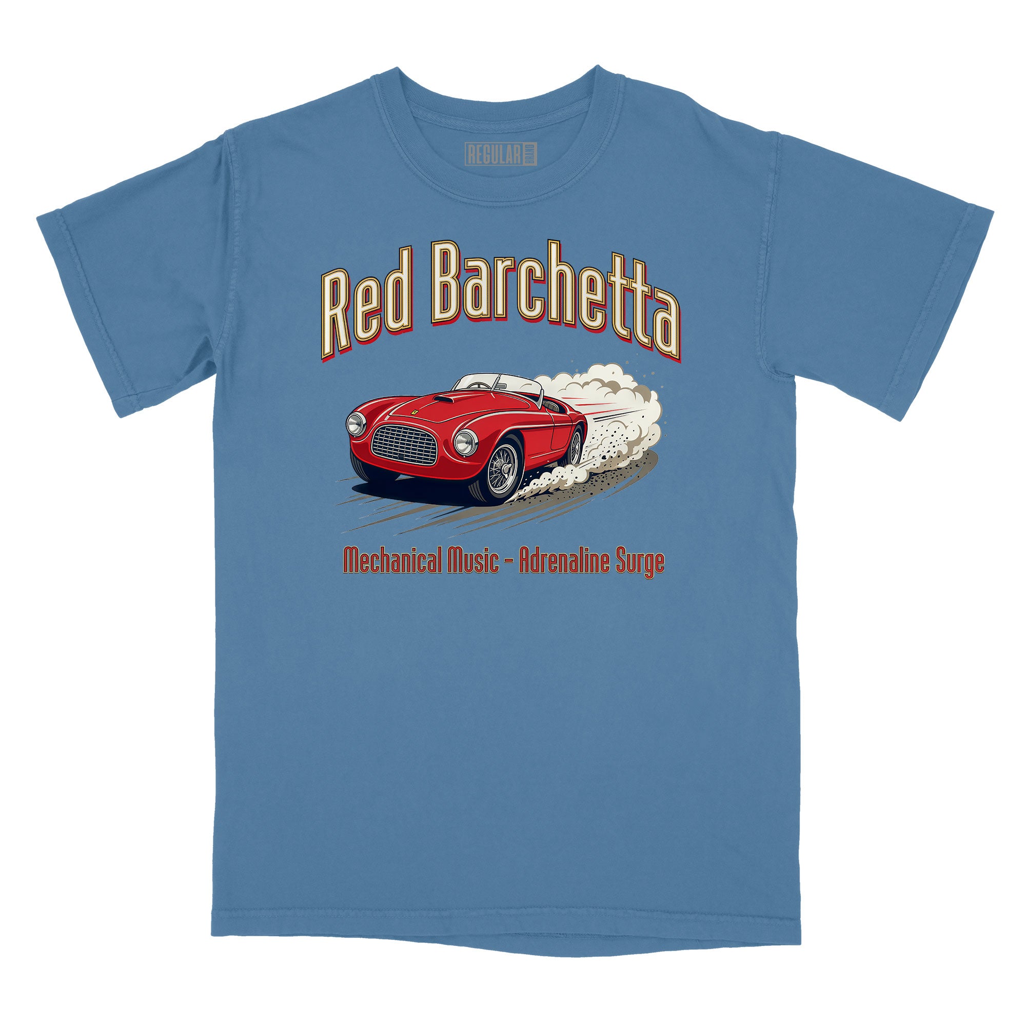 ディセンダント　ラガーシャツ　size1 Red Barchetta Relaxed T-shirt (Inspired by RUSH)
