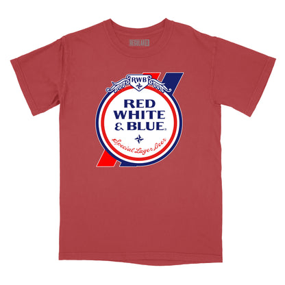 Red White & Blue Beer Relaxed T-Shirt