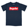 Regular Relaxed Fit T-Shirt - Navy