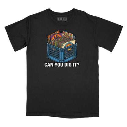 Can You Dig It Record Crate Relaxed T-Shirt