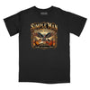 Simple Man Poison Whiskey Relaxed T-Shirt (Inspired by Lynyrd Skynyrd) - BLACK
