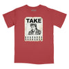 Take On Me Handbill Relaxed T-Shirt (Inspired by A-Ha) - BRICK