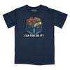 Can You Dig It Record Crate Relaxed T-Shirt - NAVY