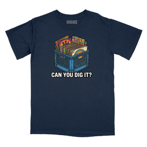 Can You Dig It Record Crate Relaxed T-Shirt