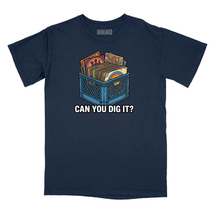 Can You Dig It Record Crate Relaxed T-Shirt