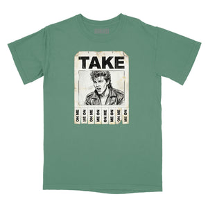 Take On Me Handbill Relaxed T-Shirt (Inspired by A-Ha)