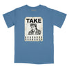 Take On Me Handbill Relaxed T-Shirt (Inspired by A-Ha) - SLATE