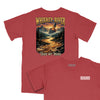Whiskey River Relaxed T-Shirt (Inspired by Willie Nelson) - BRICK