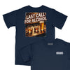 One Bourbon One Scotch & One Beer Relaxed T-Shirt (Inspired by George Thorogood) - NAVY