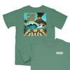 When the Volcano Blows Relaxed T-Shirt (Inspired by Jimmy Buffett) - PINE