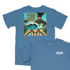 When the Volcano Blows Relaxed T-Shirt (Inspired by Jimmy Buffett) - SLATE