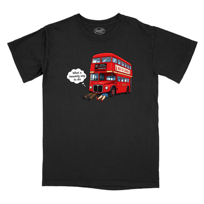 What a Heavenly Way to Die Relaxed T-Shirt (Inspired by The Smiths)