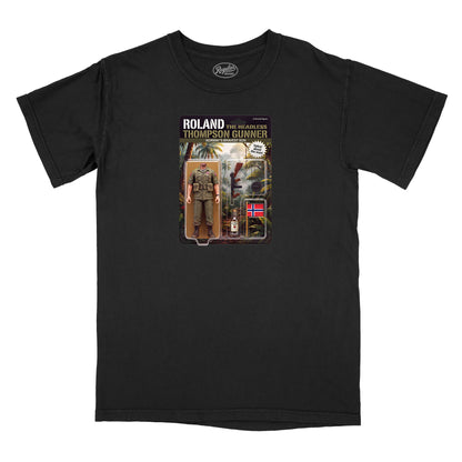 Roland the Headless Thompson Gunner Action Figure Relaxed T-Shirt (Inspired by Warren Zevon)