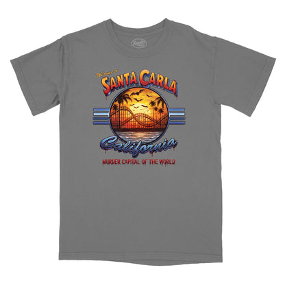 Welcome to Santa Carla Relaxed T-Shirt (Inspired by The Lost Boys)