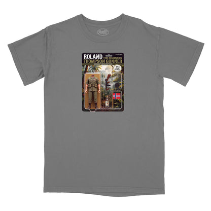Roland the Headless Thompson Gunner Action Figure Relaxed T-Shirt (Inspired by Warren Zevon)