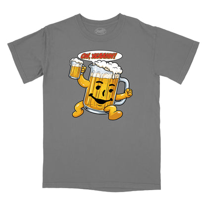 Beer Pitcher Man Relaxed T-Shirt