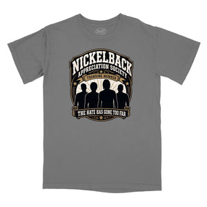 Nickelback Appreciation Society Relaxed T-Shirt