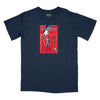 Starman Action Figure Relaxed T-Shirt (Inspired by the David Bowie) - NAVY