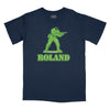Roland the Headless Thompson Gunner Relaxed T-Shirt (Inspired by Warren Zevon) - NAVY